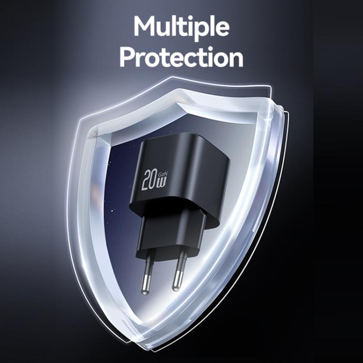 USAMS CC260 20W GaN USB-C / Type-C ポート ミニ急速充電器、CC260