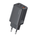 USAMS CC265 67W GaN 2 x Type-C、USB トリプルポート ミニ急速充電器、CC265