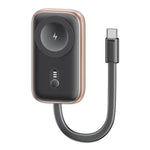 Apple Watchシリーズ用 USAMS CD245 1200mAh ポータブルワイヤレスウォッチ充電器（ケーブル付き）、CD245