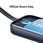 Apple Watchシリーズ用 USAMS CD245 1200mAh ポータブルワイヤレスウォッチ充電器（ケーブル付き）、CD245