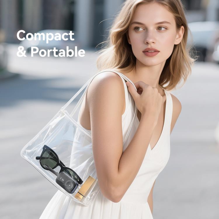 Apple Watchシリーズ用 USAMS CD245 1200mAh ポータブルワイヤレスウォッチ充電器（ケーブル付き）、CD245
