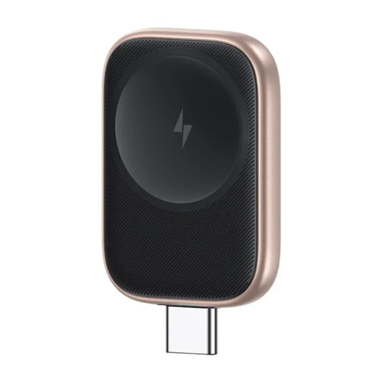 Apple Watchシリーズ用 USAMS CD247 USB-C / Type-Cプラグ ポータブルワイヤレスウォッチ充電器、CD247