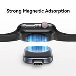 Apple Watchシリーズ用 USAMS CD247 USB-C / Type-Cプラグ ポータブルワイヤレスウォッチ充電器、CD247