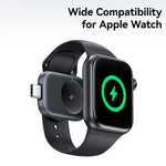 Apple Watchシリーズ用 USAMS CD247 USB-C / Type-Cプラグ ポータブルワイヤレスウォッチ充電器、CD247