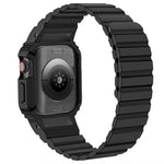 xDfind Magnetic Silicone Watch Band with Integrated Watch Cover, For Apple Watch 42 / 44 / 45mm, For Apple Watch Series 10 / 11 46mm, For Apple Watch Series 10 / 11 42mm, For Apple Watch Ultra 3 / 2 / 1 49mm, For Apple Watch 38 / 41mm