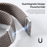 DUX DUCIS Mixture Ultraシリーズ マグネットバックル ナイロン編みストラップ、Apple Watch 38 / 40 / 41 / S10 42mm用