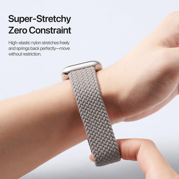 DUX DUCIS Mixture Ultraシリーズ マグネットバックル ナイロン編みストラップ、Apple Watch 38 / 40 / 41 / S10 42mm用
