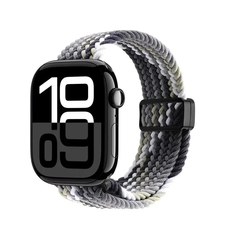 DUX DUCIS Mixture Ultraシリーズ マグネットバックル ナイロン編みストラップ、Apple Watch 42 / 44 / 45 / 46 / 49mm用