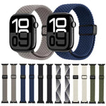 DUX DUCIS Mixture Ultraシリーズ マグネットバックル ナイロン編みストラップ、Apple Watch 42 / 44 / 45 / 46 / 49mm用