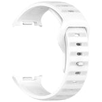 xDfind ラウンドドット シルバースタッズ バックル シリコンウォッチバンド、Samsung Galaxy Watch Ultra/Ultra 2025用、Samsung Galaxy Watch8 / 8 Classic用