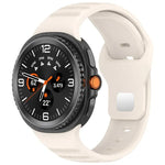 xDfind ラウンドドット シルバースタッズ バックル シリコンウォッチバンド、Samsung Galaxy Watch Ultra/Ultra 2025用、Samsung Galaxy Watch8 / 8 Classic用
