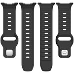 xDfind ラウンドドット シルバースタッズ バックル シリコンウォッチバンド、Samsung Galaxy Watch Ultra/Ultra 2025用、Samsung Galaxy Watch8 / 8 Classic用