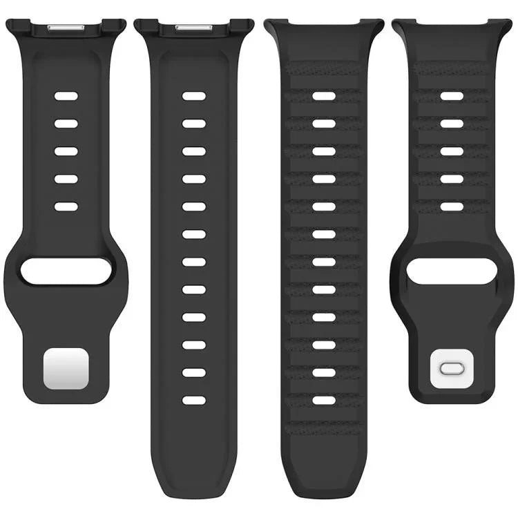 xDfind ラウンドドット シルバースタッズ バックル シリコンウォッチバンド、Samsung Galaxy Watch Ultra/Ultra 2025用、Samsung Galaxy Watch8 / 8 Classic用