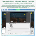U2 4K 30Hz HDMI から Type-C HD ビデオキャプチャーカード マイクミキサー付き