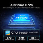 Tanix TX7 8K UHD Android 14 スマートTVボックス リモコン付き、Allwinner H728 オクタコア、2GB+16GB、4GB+32GB