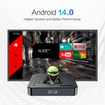 Tanix TX7 8K UHD Android 14 スマートTVボックス リモコン付き、Allwinner H728 オクタコア、2GB+16GB、4GB+32GB
