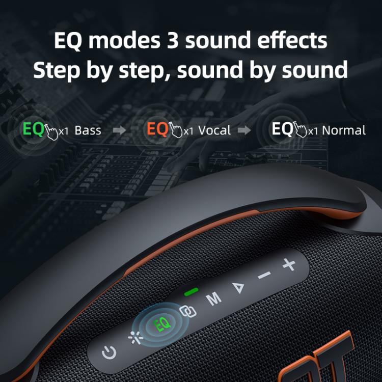 Zealot P12 60W ポータブルハンドヘルドアウトドアRGB Bluetoothスピーカー P12、PT12