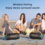 Zealot P12 60W ポータブルハンドヘルドアウトドアRGB Bluetoothスピーカー P12、PT12
