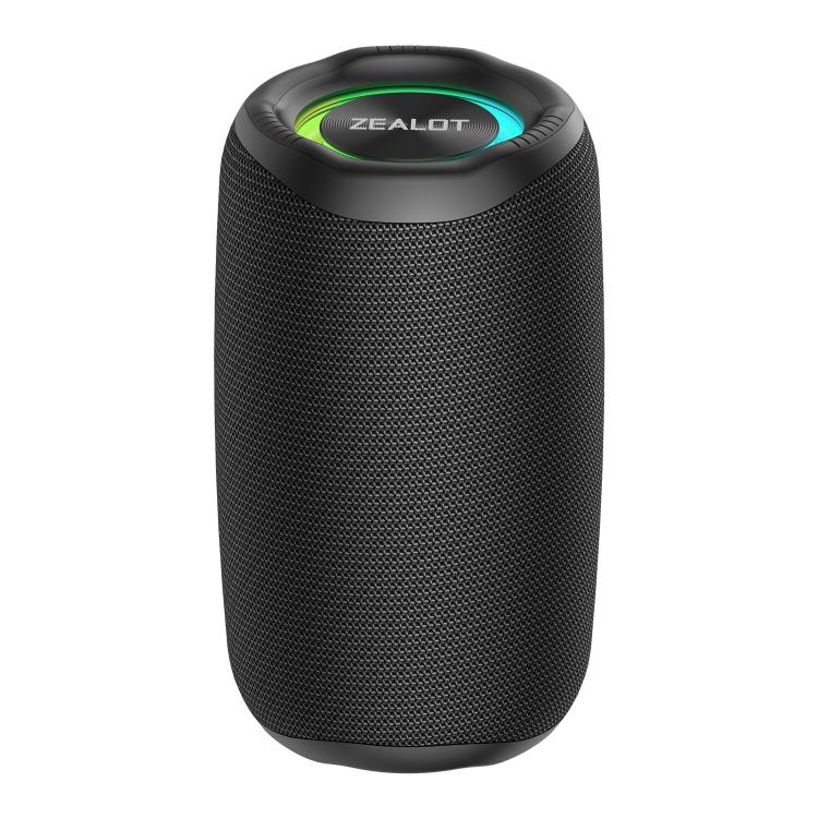 Zealot M2 8W ポータブルアウトドアRGB Bluetoothスピーカー マイク2本付き マイク1本付き