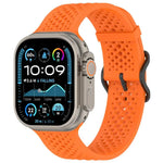 xDfind 通気性シリコンウォッチバンド、Apple Watch 42 / 44 / 45 / 46 / 49mm用、Apple Watch 38 / 40 / 41 / S10 42mm用
