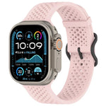 xDfind 通気性シリコンウォッチバンド、Apple Watch 42 / 44 / 45 / 46 / 49mm用、Apple Watch 38 / 40 / 41 / S10 42mm用