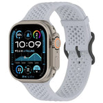xDfind 通気性シリコンウォッチバンド、Apple Watch 42 / 44 / 45 / 46 / 49mm用、Apple Watch 38 / 40 / 41 / S10 42mm用