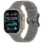 xDfind 通気性シリコンウォッチバンド、Apple Watch 42 / 44 / 45 / 46 / 49mm用、Apple Watch 38 / 40 / 41 / S10 42mm用