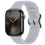 xDfind 通気性シリコンウォッチバンド、Apple Watch 42 / 44 / 45 / 46 / 49mm用、Apple Watch 38 / 40 / 41 / S10 42mm用