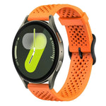 xDfind 通気性シリコンウォッチバンド、Samsung Galaxy Watch Ultra / Ultra 2025用、Samsung Galaxy Watch8 / 8 Classic用、Samsung Galaxy Watch 7 / 6 / 5 / FE用