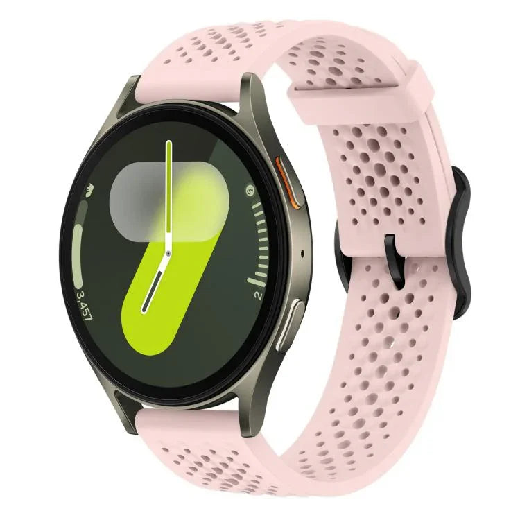 xDfind 通気性シリコンウォッチバンド、Samsung Galaxy Watch Ultra / Ultra 2025用、Samsung Galaxy Watch8 / 8 Classic用、Samsung Galaxy Watch 7 / 6 / 5 / FE用