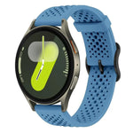 xDfind 通気性シリコンウォッチバンド、Samsung Galaxy Watch Ultra / Ultra 2025用、Samsung Galaxy Watch8 / 8 Classic用、Samsung Galaxy Watch 7 / 6 / 5 / FE用