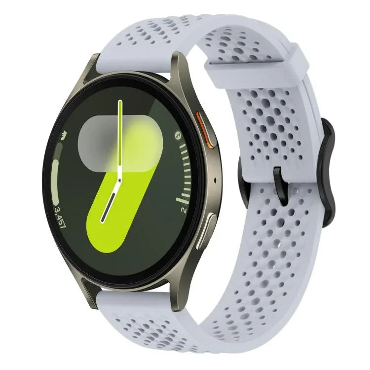 xDfind 通気性シリコンウォッチバンド、Samsung Galaxy Watch Ultra / Ultra 2025用、Samsung Galaxy Watch8 / 8 Classic用、Samsung Galaxy Watch 7 / 6 / 5 / FE用