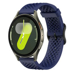 xDfind 通気性シリコンウォッチバンド、Samsung Galaxy Watch Ultra / Ultra 2025用、Samsung Galaxy Watch8 / 8 Classic用、Samsung Galaxy Watch 7 / 6 / 5 / FE用
