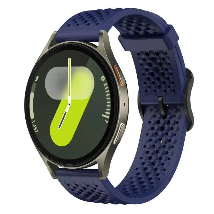 xDfind 通気性シリコンウォッチバンド、Samsung Galaxy Watch Ultra / Ultra 2025用、Samsung Galaxy Watch8 / 8 Classic用、Samsung Galaxy Watch 7 / 6 / 5 / FE用