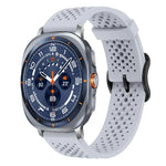 xDfind 通気性シリコンウォッチバンド、Samsung Galaxy Watch Ultra / Ultra 2025用、Samsung Galaxy Watch8 / 8 Classic用、Samsung Galaxy Watch 7 / 6 / 5 / FE用