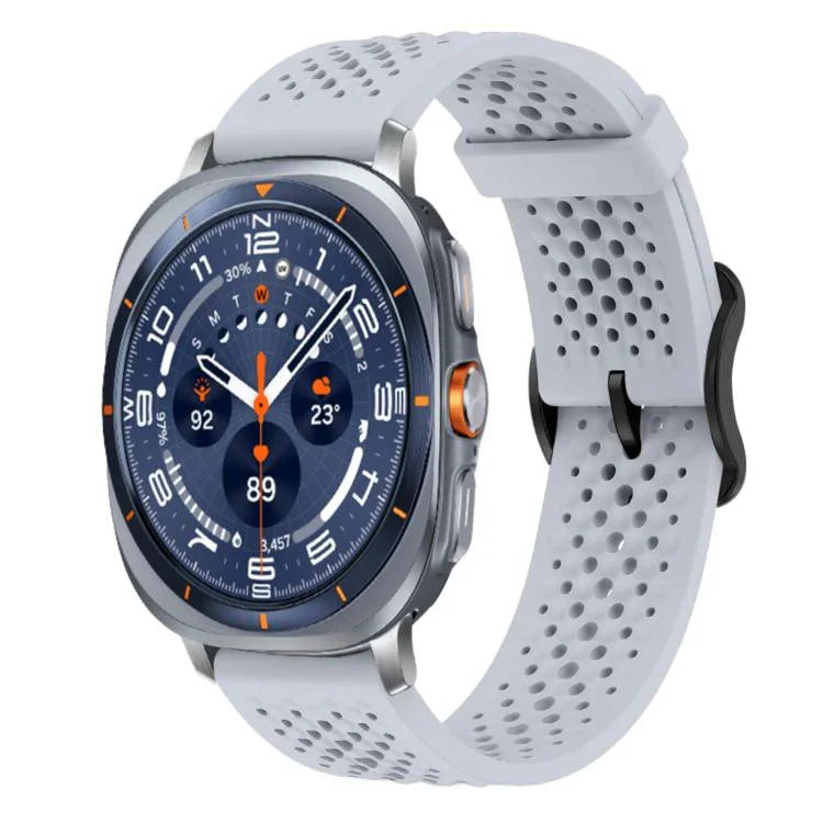 xDfind 通気性シリコンウォッチバンド、Samsung Galaxy Watch Ultra / Ultra 2025用、Samsung Galaxy Watch8 / 8 Classic用、Samsung Galaxy Watch 7 / 6 / 5 / FE用