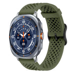 xDfind 通気性シリコンウォッチバンド、Samsung Galaxy Watch Ultra / Ultra 2025用、Samsung Galaxy Watch8 / 8 Classic用、Samsung Galaxy Watch 7 / 6 / 5 / FE用