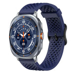 xDfind 通気性シリコンウォッチバンド、Samsung Galaxy Watch Ultra / Ultra 2025用、Samsung Galaxy Watch8 / 8 Classic用、Samsung Galaxy Watch 7 / 6 / 5 / FE用