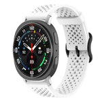 xDfind 通気性シリコンウォッチバンド、Samsung Galaxy Watch Ultra / Ultra 2025用、Samsung Galaxy Watch8 / 8 Classic用、Samsung Galaxy Watch 7 / 6 / 5 / FE用