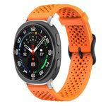 xDfind 通気性シリコンウォッチバンド、Samsung Galaxy Watch Ultra / Ultra 2025用、Samsung Galaxy Watch8 / 8 Classic用、Samsung Galaxy Watch 7 / 6 / 5 / FE用