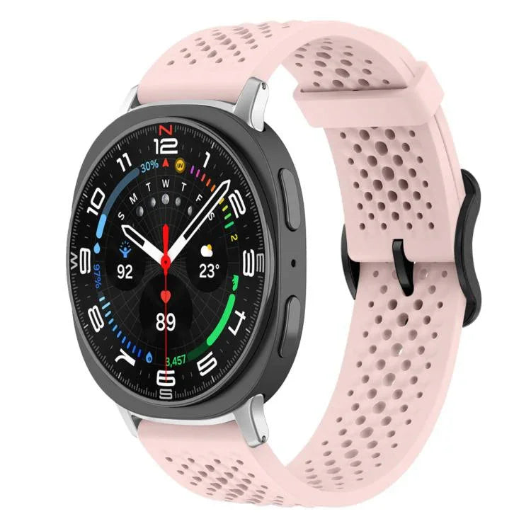 xDfind 通気性シリコンウォッチバンド、Samsung Galaxy Watch Ultra / Ultra 2025用、Samsung Galaxy Watch8 / 8 Classic用、Samsung Galaxy Watch 7 / 6 / 5 / FE用