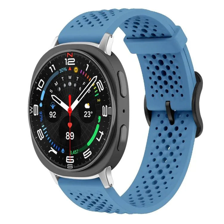 xDfind 通気性シリコンウォッチバンド、Samsung Galaxy Watch Ultra / Ultra 2025用、Samsung Galaxy Watch8 / 8 Classic用、Samsung Galaxy Watch 7 / 6 / 5 / FE用