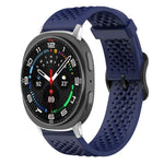 xDfind 通気性シリコンウォッチバンド、Samsung Galaxy Watch Ultra / Ultra 2025用、Samsung Galaxy Watch8 / 8 Classic用、Samsung Galaxy Watch 7 / 6 / 5 / FE用