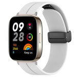 xDfind  Flat Head Groove Folding Black Buckle Silicone Watch Band, For Xiaomi Band 10 Pro / 9 Pro / Redmi Watch 6, For Redmi Watch 3 Active / Watch 3 Lite, For Redmi Watch 3