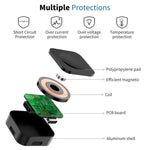 xDfind 8ピン ポータブルスマートウォッチ マグネット式ワイヤレス充電器 Apple Watch用