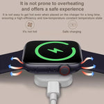 xDfind 8ピン ポータブルスマートウォッチ マグネット式ワイヤレス充電器 Apple Watch用