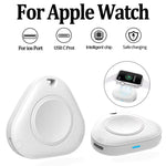 xDfind 8ピン＆Type-C ポータブルスマートウォッチ マグネット式ワイヤレス充電器 Apple Watch用