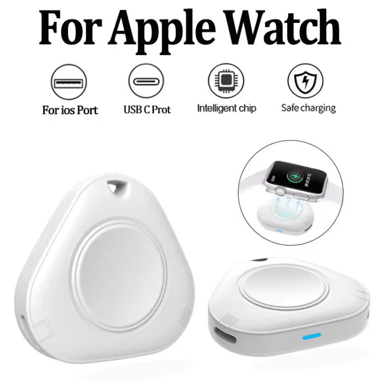 xDfind 8ピン＆Type-C ポータブルスマートウォッチ マグネット式ワイヤレス充電器 Apple Watch用
