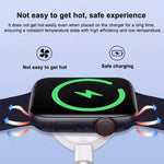 xDfind 8ピン＆Type-C ポータブルスマートウォッチ マグネット式ワイヤレス充電器 Apple Watch用