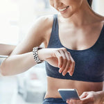 xDfindゴールドバックルプリントシリコンウォッチバンド、Samsung Galaxy Fit3用